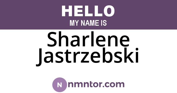Sharlene Jastrzebski