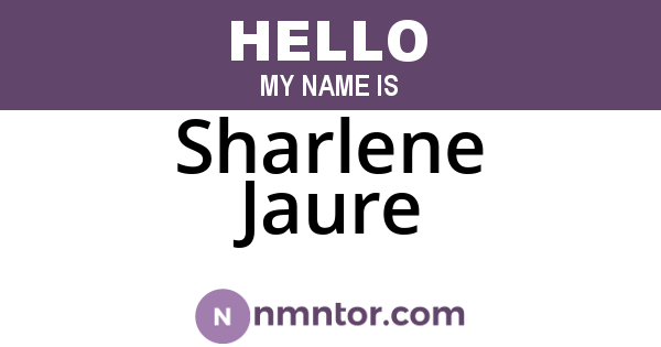 Sharlene Jaure