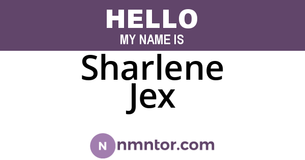 Sharlene Jex