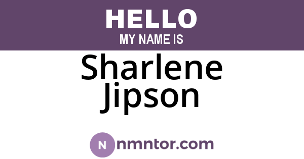 Sharlene Jipson