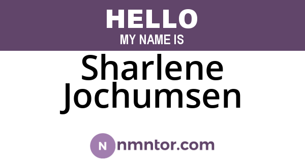 Sharlene Jochumsen