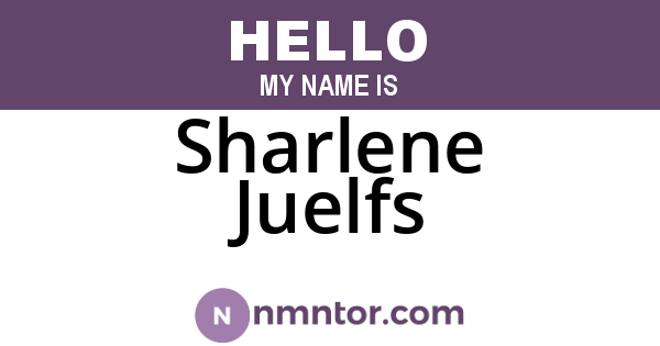 Sharlene Juelfs