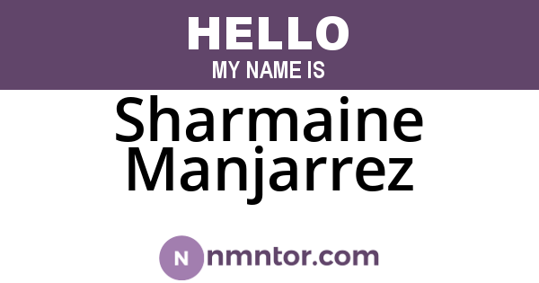 Sharmaine Manjarrez