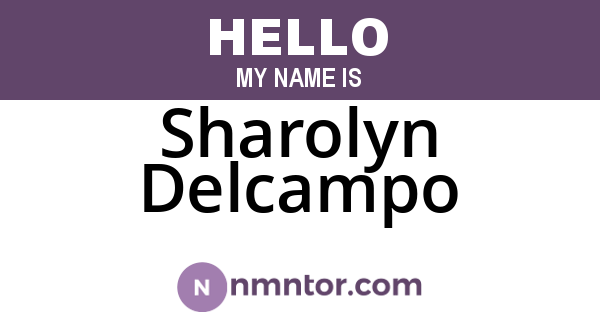 Sharolyn Delcampo