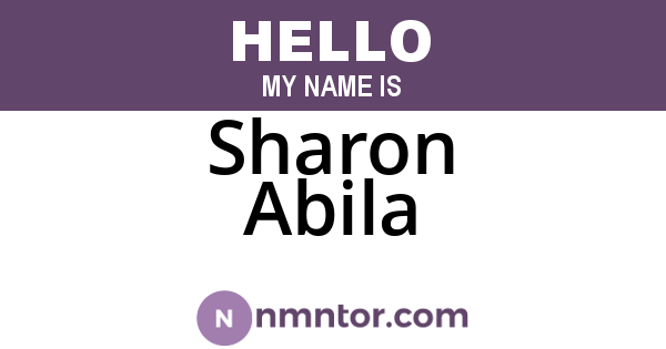 Sharon Abila