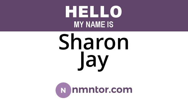Sharon Jay