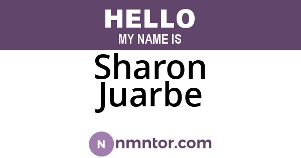 Sharon Juarbe