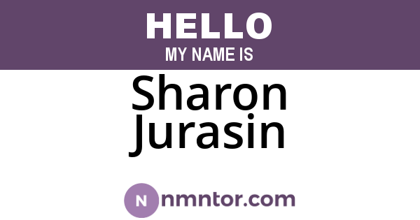 Sharon Jurasin