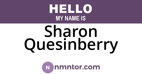 Sharon Quesinberry