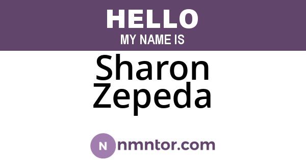 Sharon Zepeda