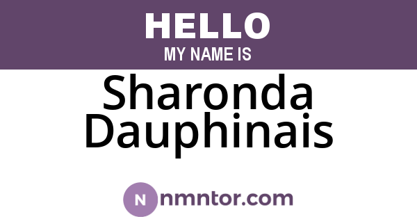 Sharonda Dauphinais