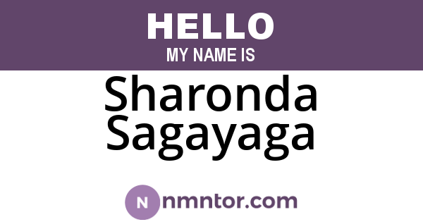 Sharonda Sagayaga