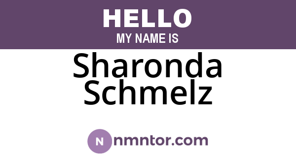 Sharonda Schmelz