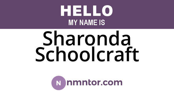 Sharonda Schoolcraft