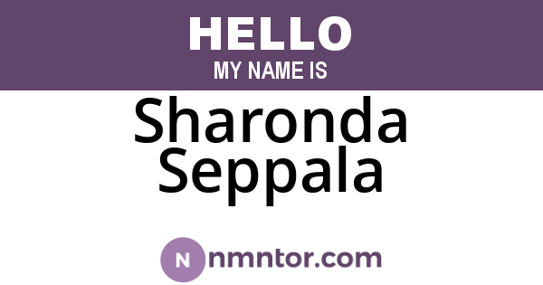 Sharonda Seppala