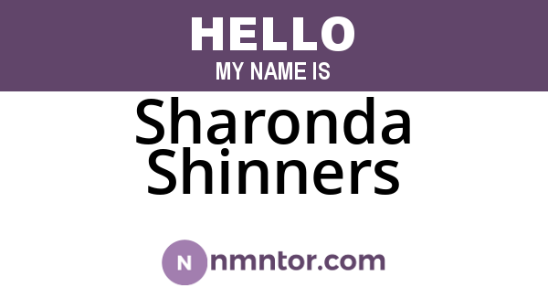 Sharonda Shinners