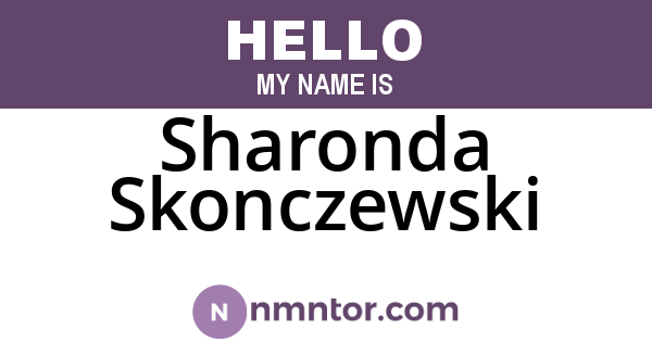 Sharonda Skonczewski