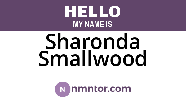 Sharonda Smallwood