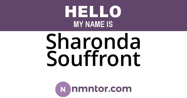 Sharonda Souffront