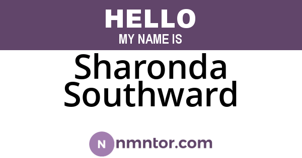 Sharonda Southward