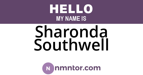 Sharonda Southwell