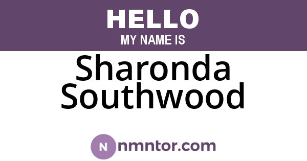 Sharonda Southwood