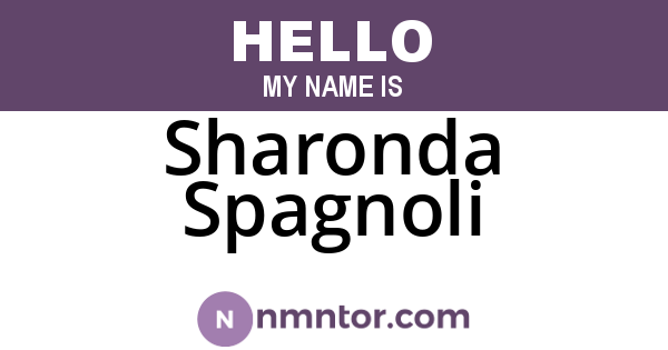 Sharonda Spagnoli