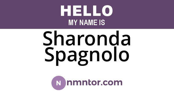 Sharonda Spagnolo
