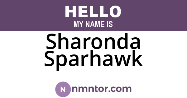 Sharonda Sparhawk