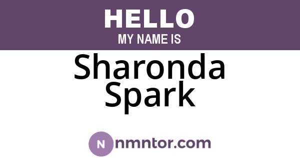 Sharonda Spark
