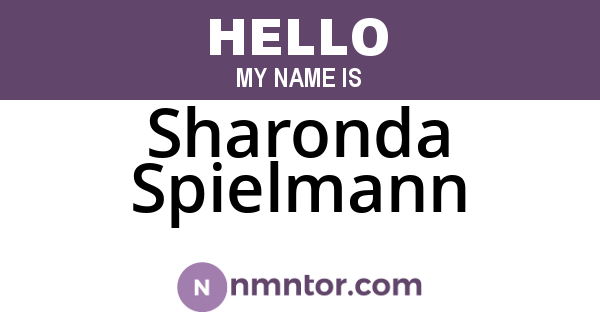 Sharonda Spielmann