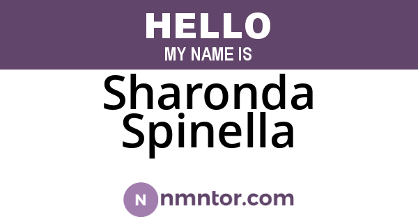 Sharonda Spinella