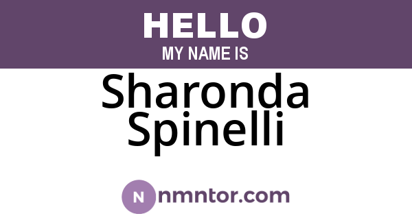 Sharonda Spinelli