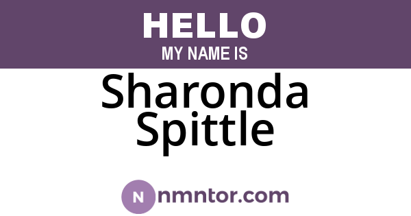 Sharonda Spittle
