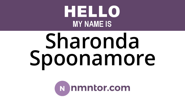 Sharonda Spoonamore