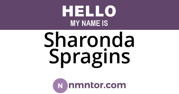 Sharonda Spragins