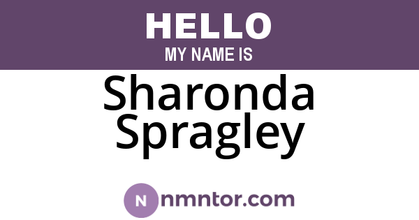 Sharonda Spragley