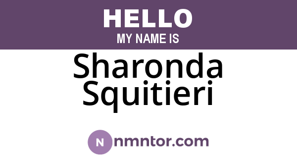 Sharonda Squitieri