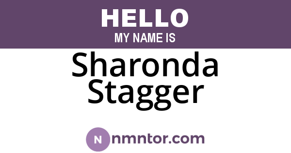 Sharonda Stagger