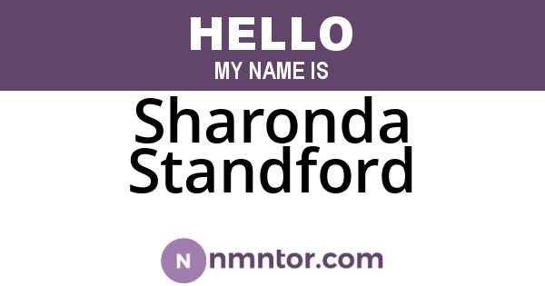Sharonda Standford