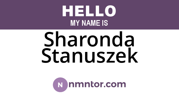 Sharonda Stanuszek