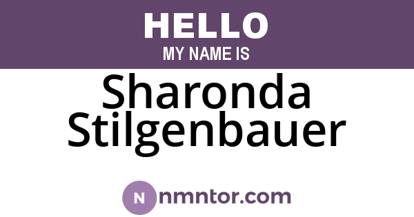Sharonda Stilgenbauer