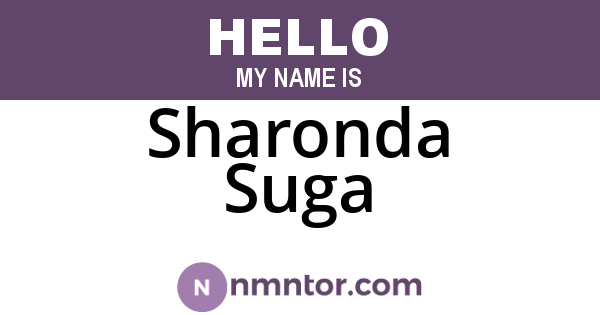 Sharonda Suga