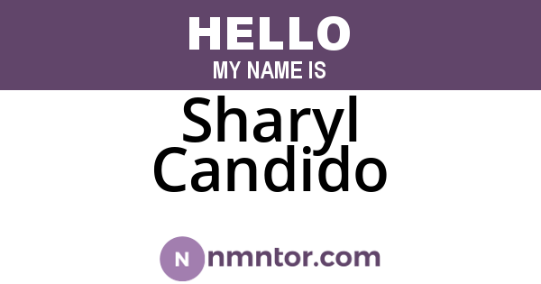 Sharyl Candido