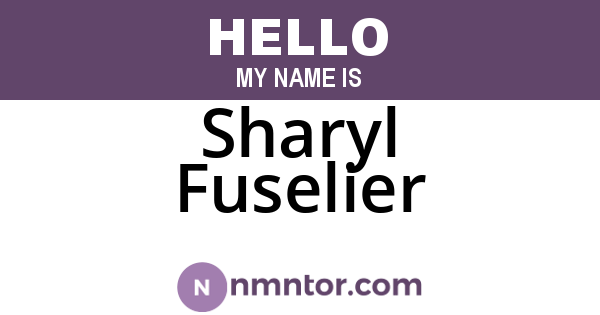 Sharyl Fuselier