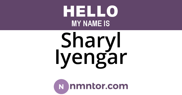 Sharyl Iyengar