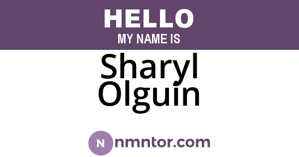 Sharyl Olguin