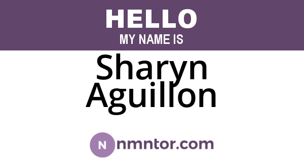 Sharyn Aguillon
