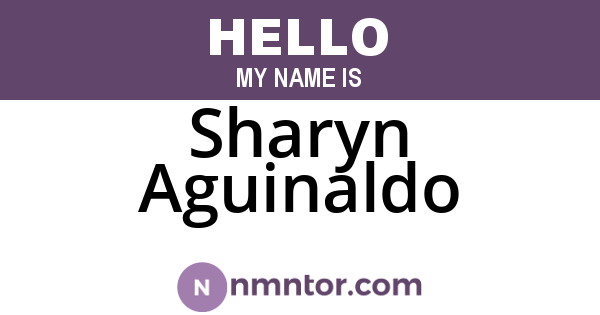 Sharyn Aguinaldo
