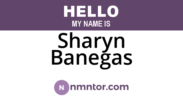 Sharyn Banegas